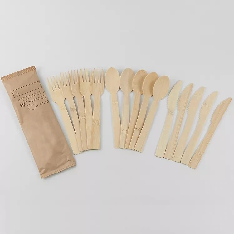Bamboo Cutlery Set1