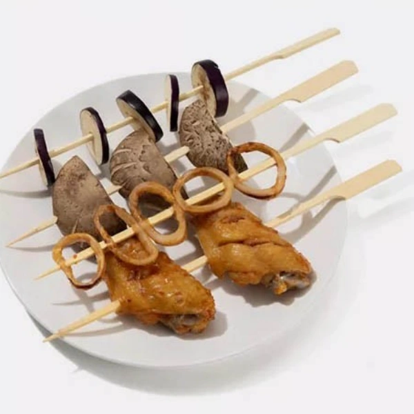 ไม้เสียบลูกชิ้นไม้ไผ่ 4 ชิ้น