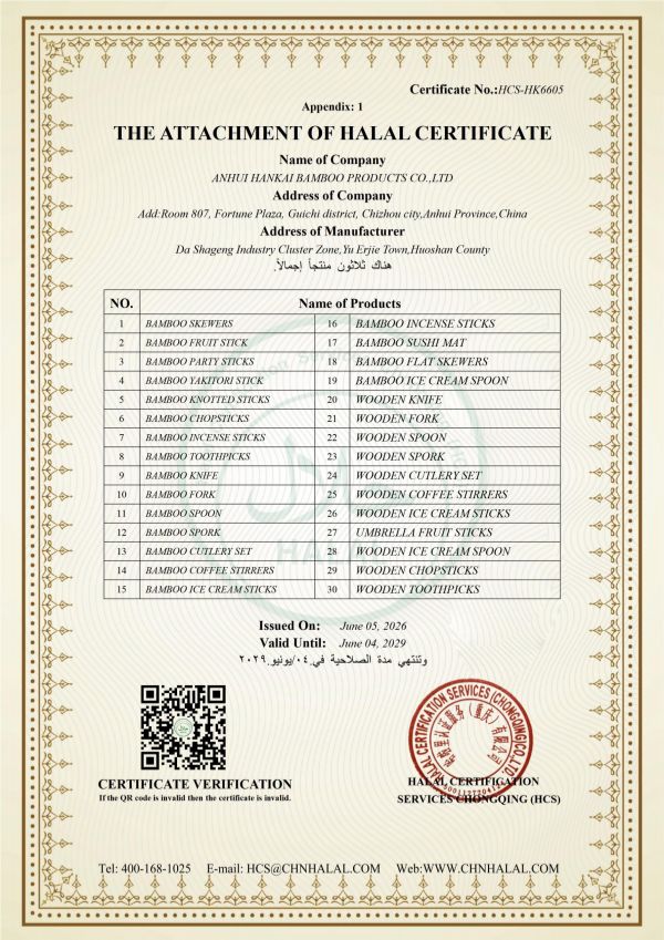 Halal Certificate