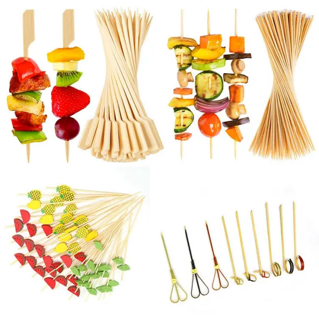 China Bamboo Skewers Supplier Manufacturer Wholesale